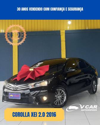 TOYOTA COROLLA 2.0 XEI 16V FLEX 4P AUTOMÁTICO